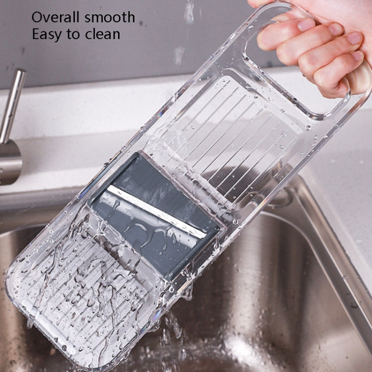 Multi-Function Slicker Kitchen Gadget Potato Slice Grater, Colour: Three Knives Gray - Cutter & Peeler by PMC TechLife | Online Shopping South Africa | PMC TechLife | Buy Now Pay Later Mobicred