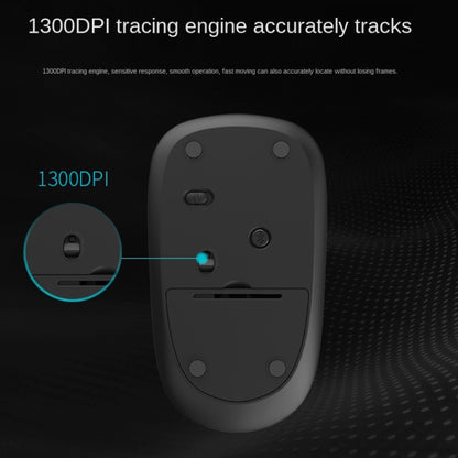 Rapoo M200G 1300 DPI 3 Keys Silent Wireless Mouse(Gray) - Wireless Mice by Rapoo | Online Shopping South Africa | PMC Jewellery | Buy Now Pay Later Mobicred