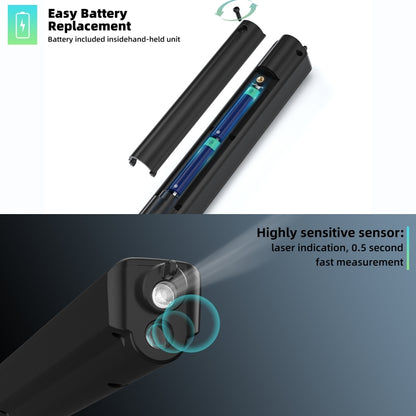 BSIDE X2 Three-Mode Smart Multimeter Electric Pen Infrared Thermometer with Flashlight Lighting - Digital Multimeter by BSIDE | Online Shopping South Africa | PMC Jewellery | Buy Now Pay Later Mobicred