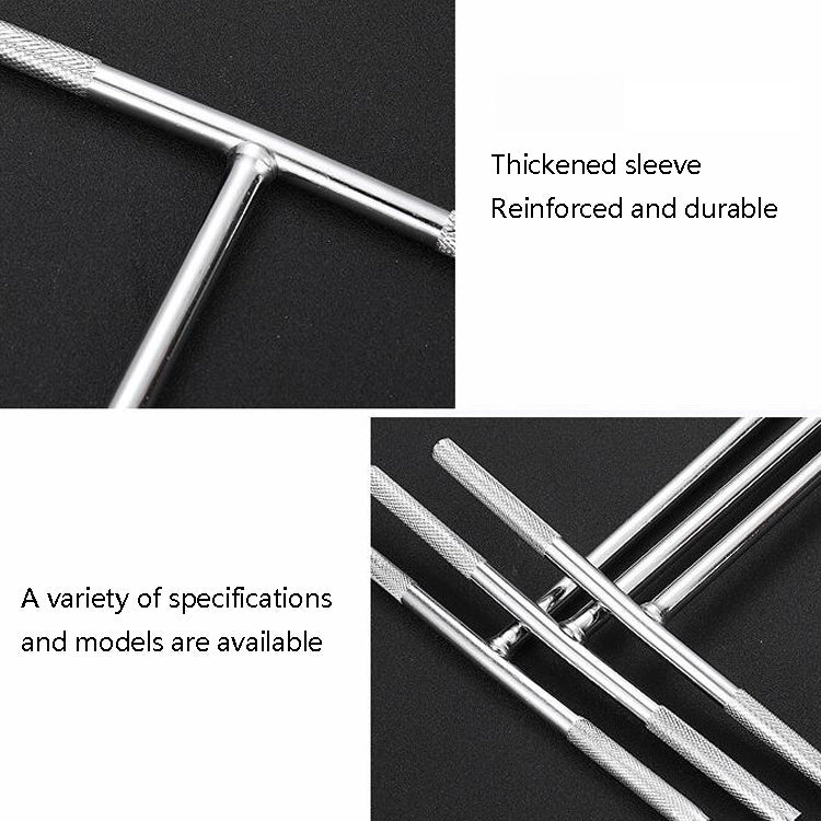 T-Wrench Car Assembly Repair Sleeve Wrench Hexagon Lengthening Socket, Specification: 10mm - Hand Tool Sets by PMC TechLife | Online Shopping South Africa | PMC TechLife | Buy Now Pay Later Mobicred