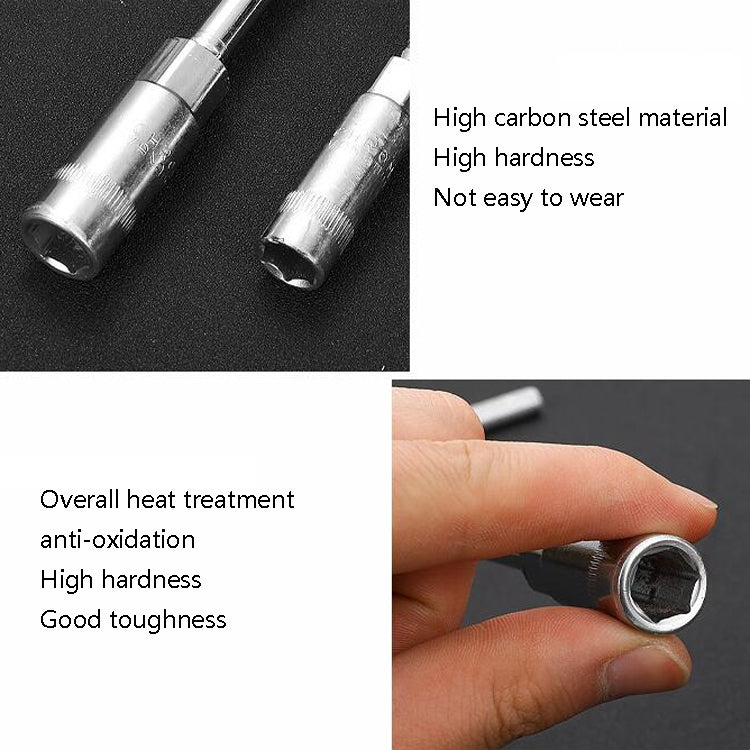 T-Wrench Car Assembly Repair Sleeve Wrench Hexagon Lengthening Socket, Specification: 18mm - Hand Tool Sets by PMC TechLife | Online Shopping South Africa | PMC TechLife | Buy Now Pay Later Mobicred
