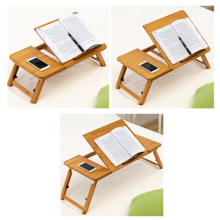 741ZDDNZ Bed Use Folding Height Adjustable Laptop Desk Dormitory Study Desk, Specification: Large 88cm - Laptop Stand by PMC Jewellery | Online Shopping South Africa | PMC Jewellery | Buy Now Pay Later Mobicred