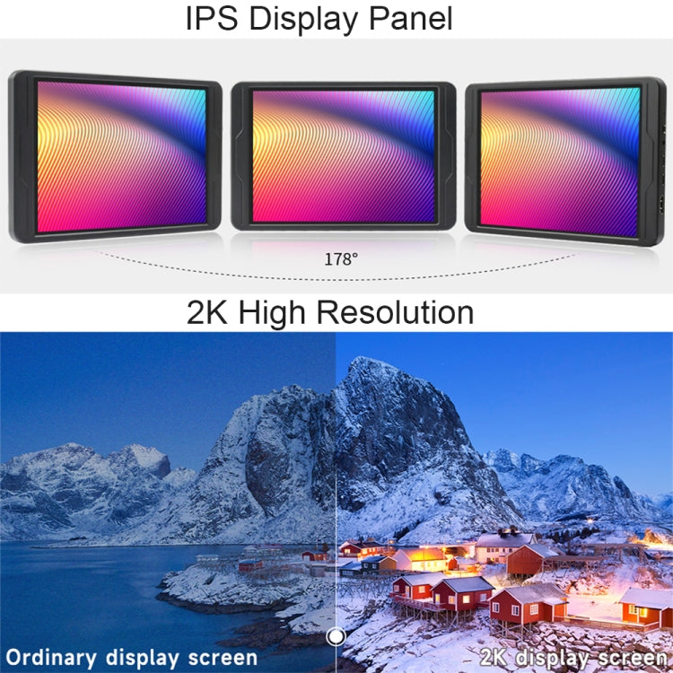 Waveshare 8 Inch 2K IPS 1536��2048 Optical Bonding Toughened Glass Panel Touch Display, Plug:US Plug - Modules Expansions Accessories by PMC TechLife | Online Shopping South Africa | PMC TechLife | Buy Now Pay Later Mobicred