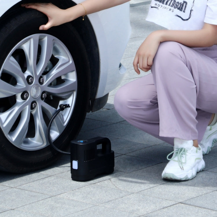 Portable Multi-Function Smart Car Inflatable Pump Electric Air Pump, Style: Wireless With Light Pointer - Inflatable Pump by PMC TechLife | Online Shopping South Africa | PMC TechLife