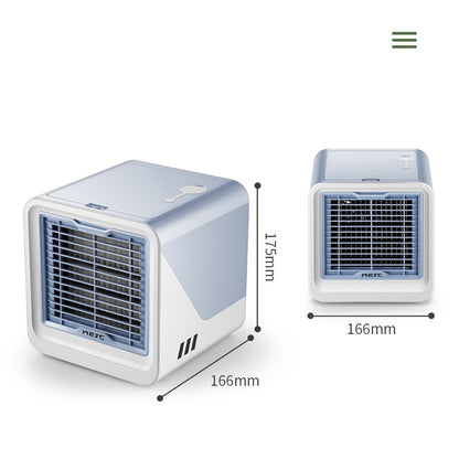 MG -191 Mini Air Cooler Home Dormitory Office Air Conditioning Fan Portable Small Desktop USB Fan(Sky Blue) - Electric Fans by PMC Jewellery | Online Shopping South Africa | PMC Jewellery | Buy Now Pay Later Mobicred