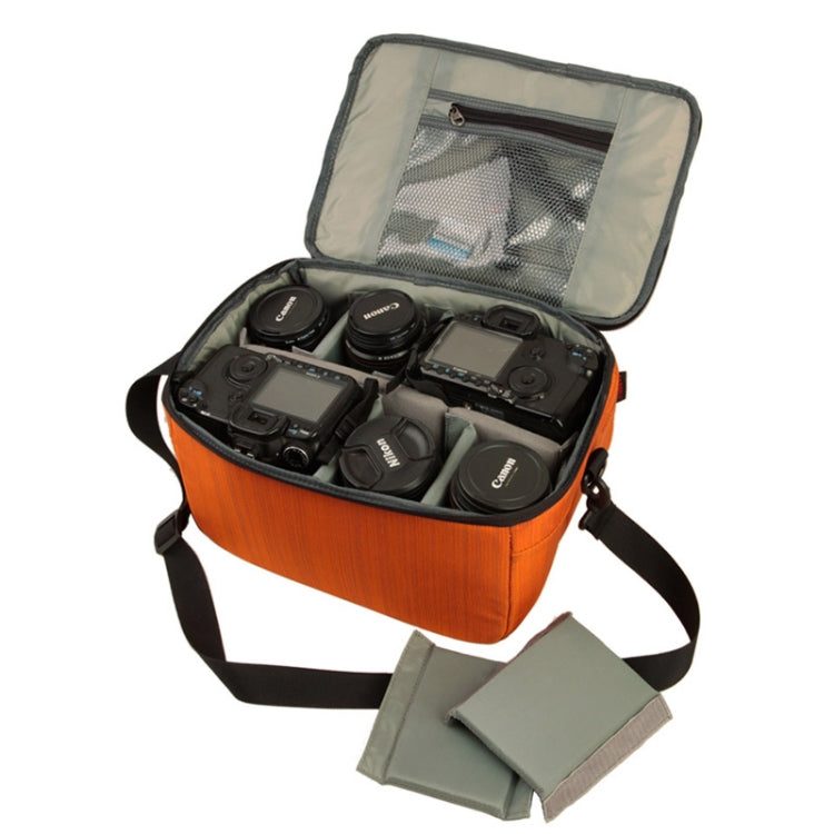 333 SLR Camera Storage Bag Digital Camera Photography Bag(Orange) - Strap Satchel by PMC TechLife | Online Shopping South Africa | PMC TechLife | Buy Now Pay Later Mobicred