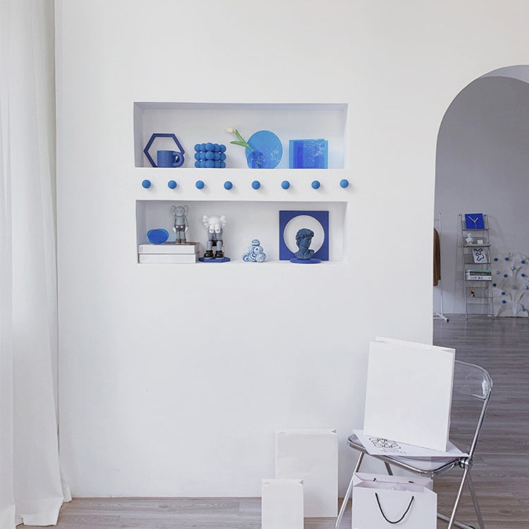 Blue Plaster Studio Background Ornament Photo Props - free shipping - PMC TechLife - Order now!