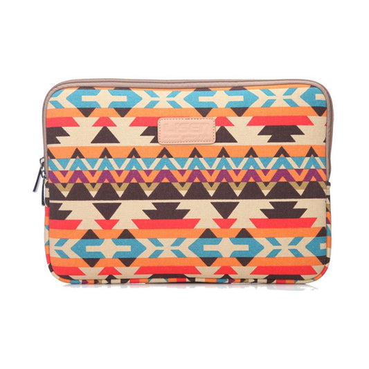 LiSEN LS-518 Lingge Pattern Laptop Computer Liner Bags, Size: 11.6 inch(Orange Pattern Geometry) - Other by LiSEN | Online Shopping South Africa | PMC Jewellery | Buy Now Pay Later Mobicred