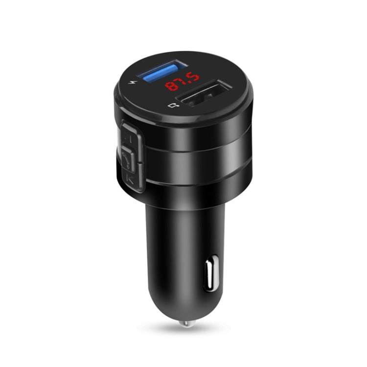 X20 Black Car Bluetooth Handsfree Car FM Transmitter Music Player Car Charger - Bluetooth Car Kits by PMC Jewellery | Online Shopping South Africa | PMC Jewellery | Buy Now Pay Later Mobicred