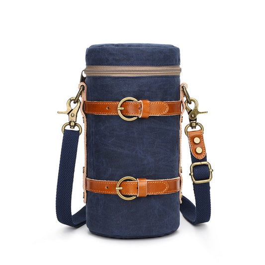 K-807 SLR Camera Storage Bag Waterproof Canvas Photography Liner Bag, Colour: S (Blue) - Lens Bag by PMC Jewellery | Online Shopping South Africa | PMC Jewellery | Buy Now Pay Later Mobicred