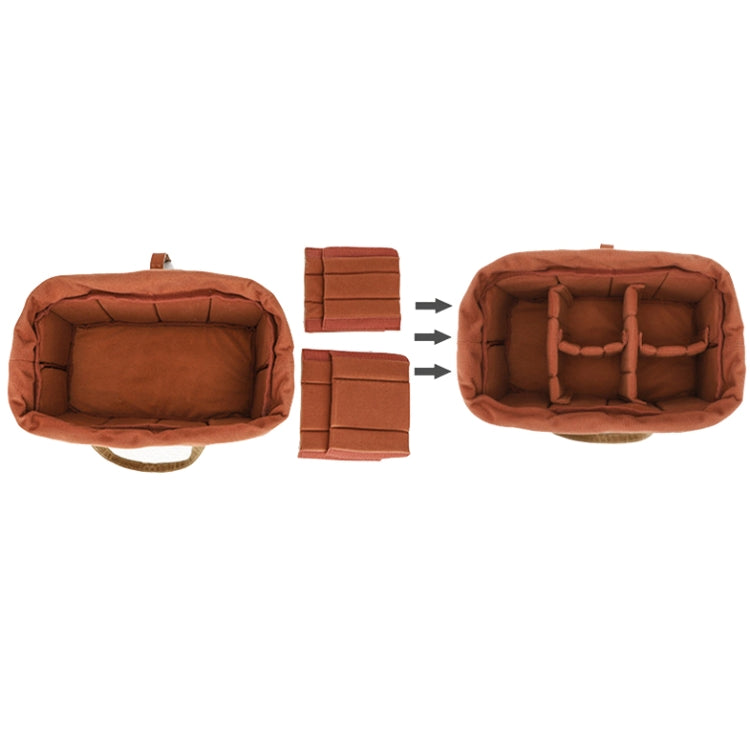 K707 Portable SLR Lens Liner Bag Camera Storage Bag(Navy Blue) - Strap Satchel by PMC TechLife | Online Shopping South Africa | PMC TechLife | Buy Now Pay Later Mobicred