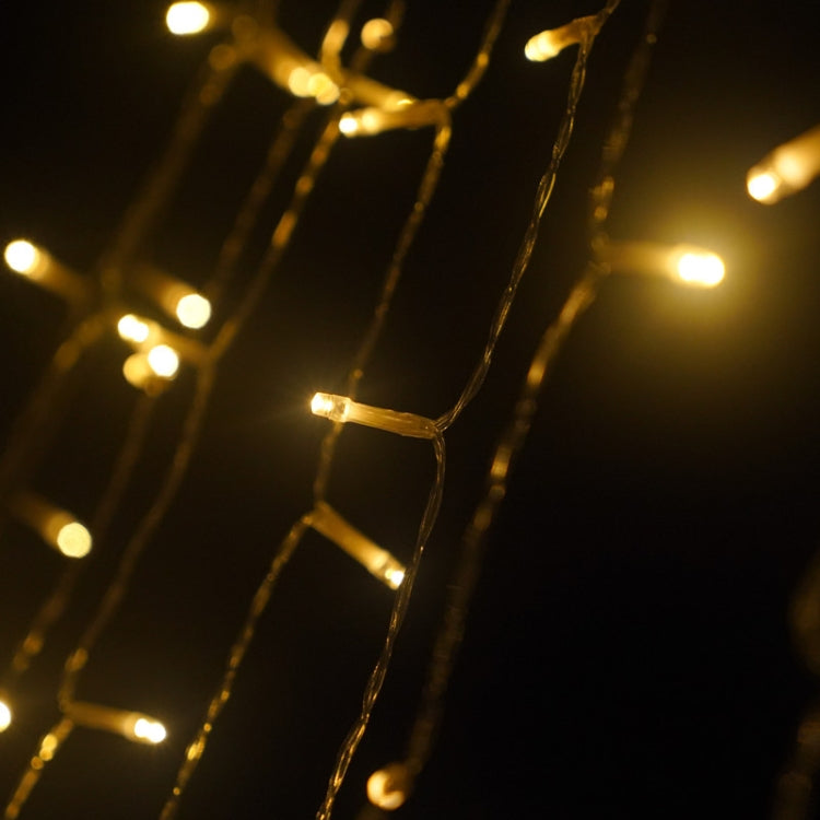 10LM 350 LED Star Waterfall Light Christmas Tree String Lights Outdoor Meteor Light, Plug Spec: EU Plug(RGB Light) - Christmas Decoration Lamps by PMc TechLife | Online Shopping South Africa | PMc TechLife | Buy Now Pay Later Mobicred