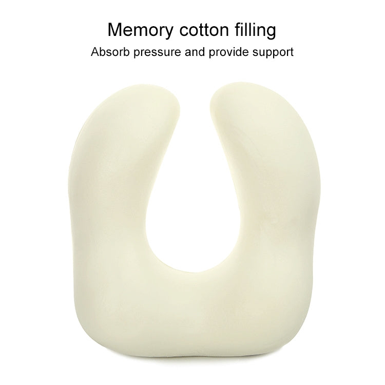 Magnetic Memory Foam U-shaped Pillow Suitable for Travel Solid Pillows(Pink) - Cushions & Pillows by PMC TechLife | Online Shopping South Africa | PMC TechLife | Buy Now Pay Later Mobicred
