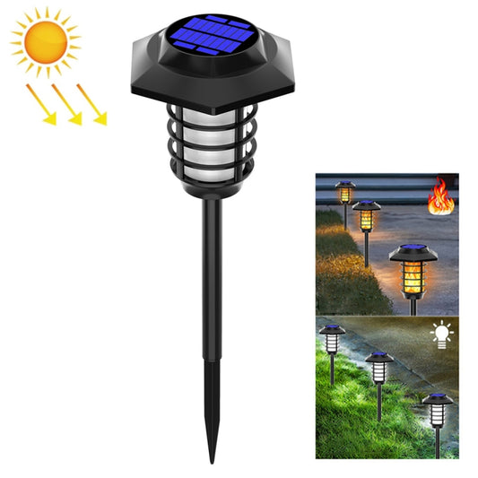 Solar LED Lawn Simulation Flame Lamp Outdoor Garden Lighting Landscape Light, Spec: 48 LED - Solar Lights by PMC Jewellery | Online Shopping South Africa | PMC Jewellery