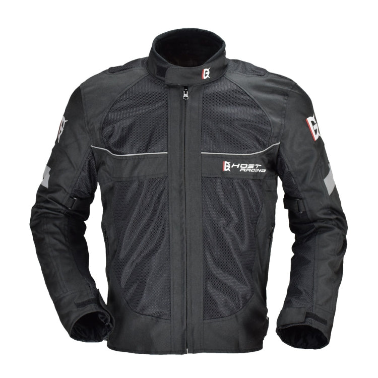 GHOST RACING GR-Y05 Motorcycle Cycling Cloth Men Knight Racing Jacket Keep Warm Anti-Fall Locomotive Off-Road Suit, Size: M(Black) - Protective Gear by GHOST RACING | Online Shopping South Africa | PMC Jewellery | Buy Now Pay Later Mobicred