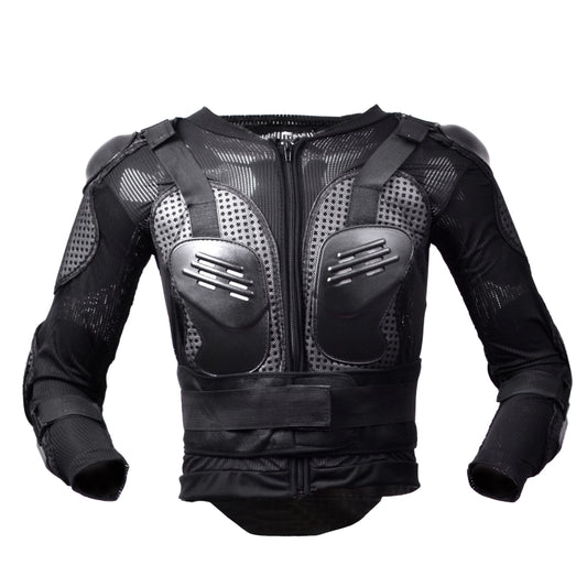 GHOST RACING F060 Motorcycle Armor Suit Riding Protective Gear Chest Protector Elbow Pad Fall Protection Suit, Size: XXXL(Black) - Protective Gear by GHOST RACING | Online Shopping South Africa | PMC Jewellery | Buy Now Pay Later Mobicred