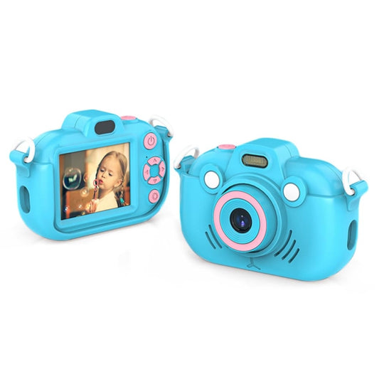 DC502 2.4-Inch 16X Zoom 2.7K Video Recording Children Digital Camera, Color: Blue No Card(AU Plug) - Children Cameras by PMC Jewellery | Online Shopping South Africa | PMC Jewellery | Buy Now Pay Later Mobicred