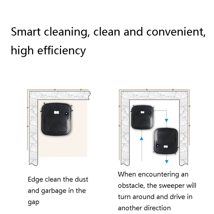 3 in 1 Smart USB Charging Sweeping Machine, Specification: Spray Type (China Red) - Robot Vacuum Cleaner by PMC TechLife | Online Shopping South Africa | PMC TechLife | Buy Now Pay Later Mobicred