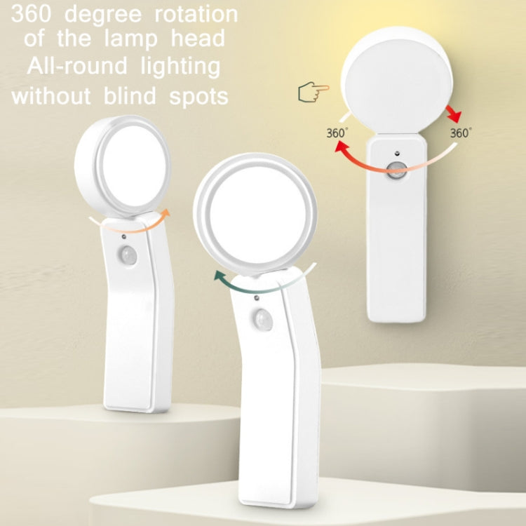 1.2W LED Intelligent Human Body Induction USB Charging Night Light, Light color: Sensor Warm Light - Sensor LED Lights by PMC TechLife | Online Shopping South Africa | PMC TechLife | Buy Now Pay Later Mobicred