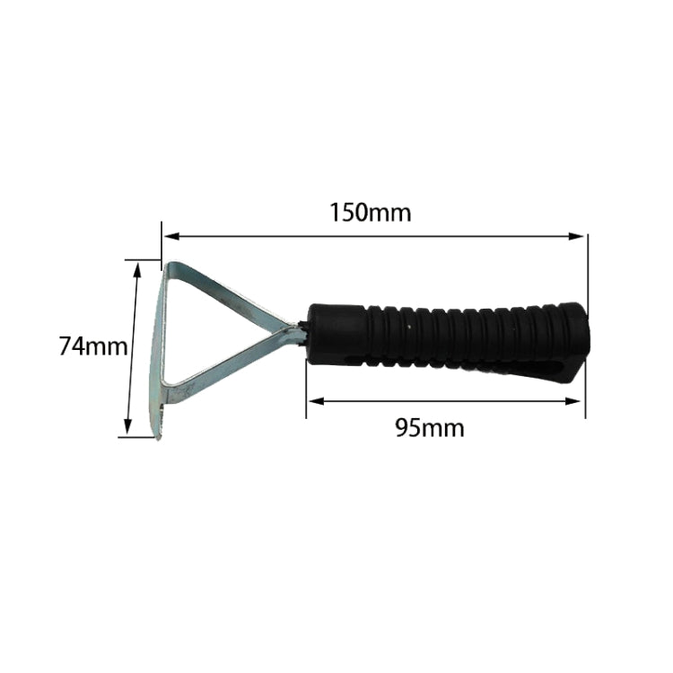 3 PCS Car Tire Repair Tool Tire Scraper(Black) - Tire Repair & Installation Tools by PMC TechLife | Online Shopping South Africa | PMC TechLife | Buy Now Pay Later Mobicred