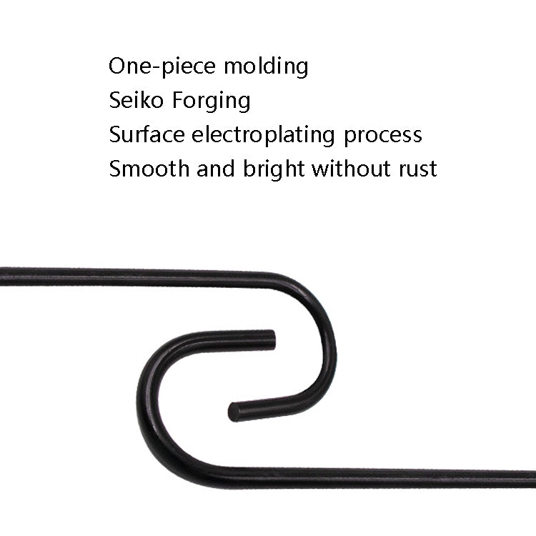 8 PCS S-Type Brake Pump Hanging Hook(Black) - Towing Bars by PMC TechLife | Online Shopping South Africa | PMC TechLife | Buy Now Pay Later Mobicred