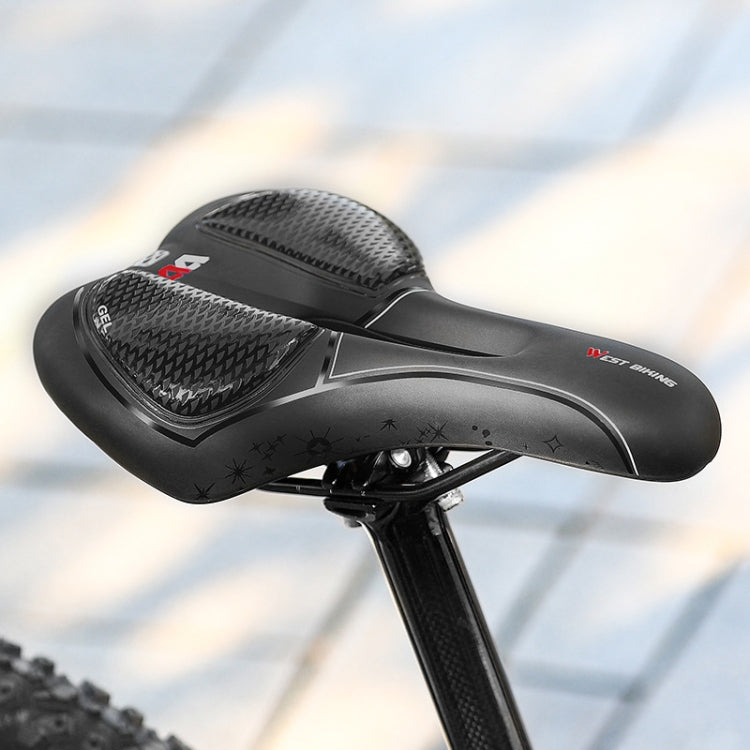 WEST BIKING Bicycle Riding Comfortable Silicone Saddle, Style: Emergency Ribbon - Bicycle Saddle by WEST BIKING | Online Shopping South Africa | PMc TechLife | Buy Now Pay Later Mobicred