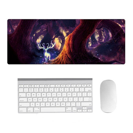 Hand-Painted Fantasy Pattern Mouse Pad, Size: 400 x 900 x 4mm Seaming(1 Dream) - Mouse Pads by PMC Jewellery | Online Shopping South Africa | PMC Jewellery | Buy Now Pay Later Mobicred