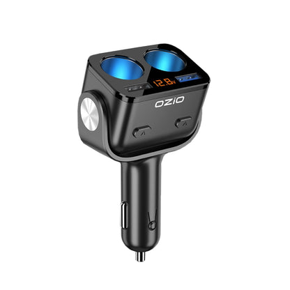 Ozio Car Charger Cigarette Lighter With USB Plug Car Charger, Model: Y34Q 5.3A Black - Cigar Socket by PMC Jewellery | Online Shopping South Africa | PMC Jewellery