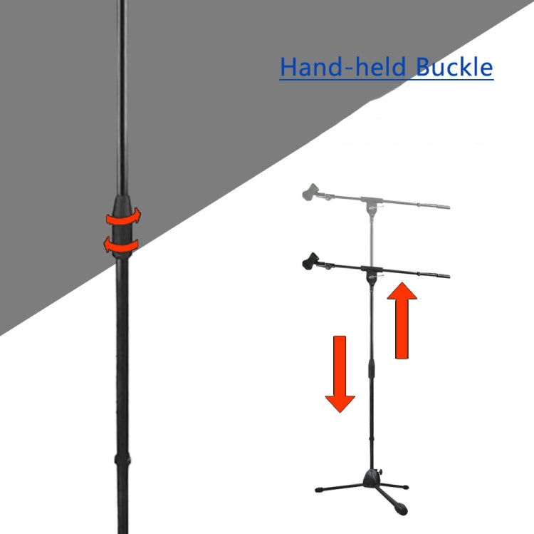Single Rod Floor Formula Adjustable Microphone Bracket, Style: GAZ-201 - Stand by PMC TechLife | Online Shopping South Africa | PMC TechLife | Buy Now Pay Later Mobicred