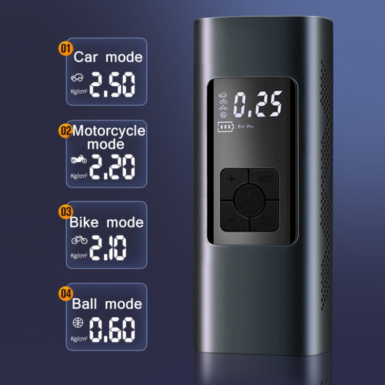 F7102 Smart Car Tire Electric Air Pump, Specification: Wired Version - Inflatable Pump by PMC TechLife | Online Shopping South Africa | PMC TechLife