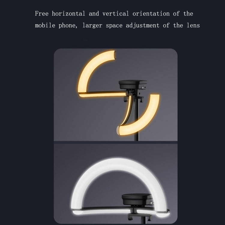 CYKE One-Piece Live Invisible Bracket Beauty Filling Light(Pink) - Selfie Light by CYKE | Online Shopping South Africa | PMC TechLife | Buy Now Pay Later Mobicred