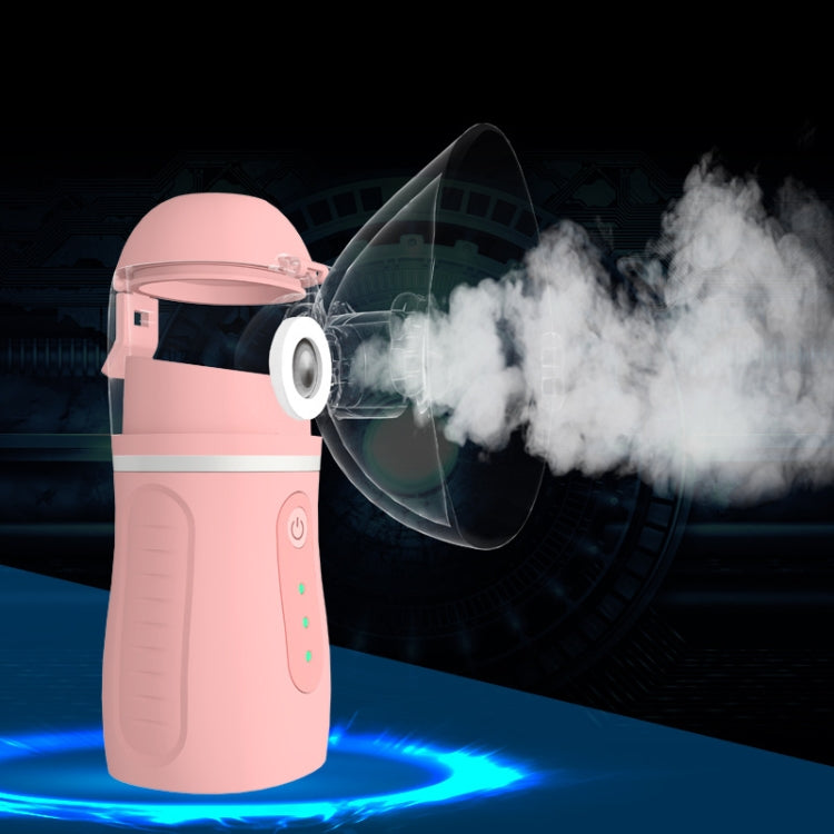 N5S Portable Handheld Micro-Network Atomizer(Pink + Pink) - free shipping - PMC TechLife - Order now!