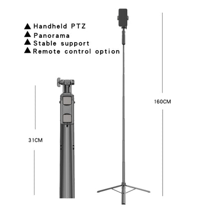 CYKE Folding Telescopic Mobile Phone Broadcast Stand Tripod, Specification: A61-1.6m (Cloud Station) - Stand by CYKE | Online Shopping South Africa | PMC Jewellery | Buy Now Pay Later Mobicred