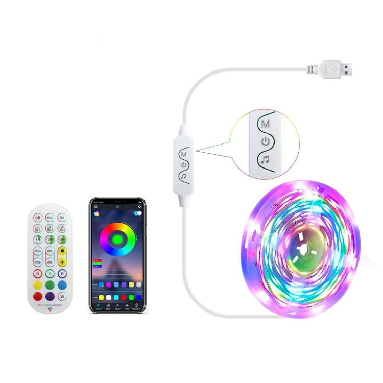 2.4G Remote Control LED Symphony Marquee Light Strip, Length: 2m 28 LEDs - Bare Board Light by PMc TechLife | Online Shopping South Africa | PMc TechLife | Buy Now Pay Later Mobicred