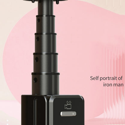 P80 1.33m Integrated Bluetooth Selfie Stick With TIKTOK Remote Control Makeup Mirror - Selfie Sticks by PMC Jewellery | Online Shopping South Africa | PMC Jewellery | Buy Now Pay Later Mobicred