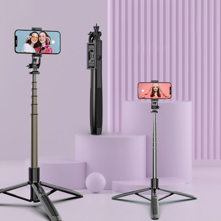 Wireless Bluetooth Selfie Stick Live Telescopic Bracket, Specification: Q05 (Black) - Selfie Sticks by PMC Jewellery | Online Shopping South Africa | PMC Jewellery | Buy Now Pay Later Mobicred