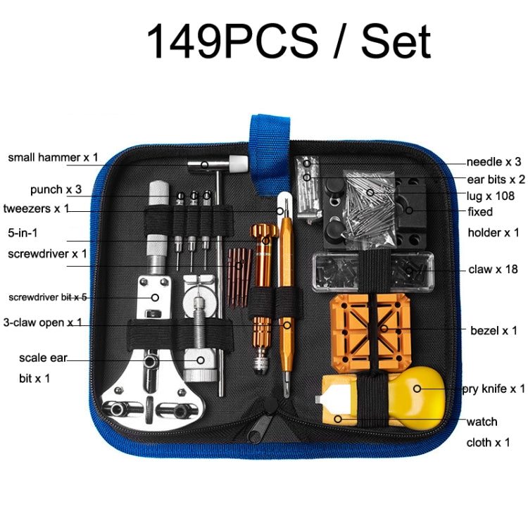 149 PCS / Set Watch Repair And Disassembly Tool Set - free shipping - PMC TechLife - Order now!