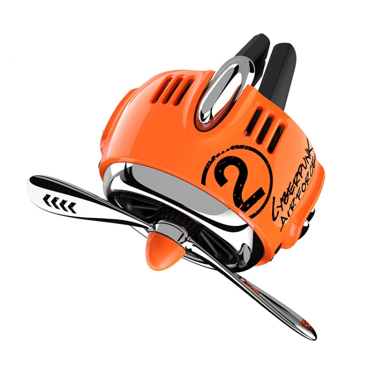 Car Air Conditioner Air Outlet Aromatherapy Small Fan(Orange) - Air Freshener by PMC TechLife | Online Shopping South Africa | PMC TechLife | Buy Now Pay Later Mobicred