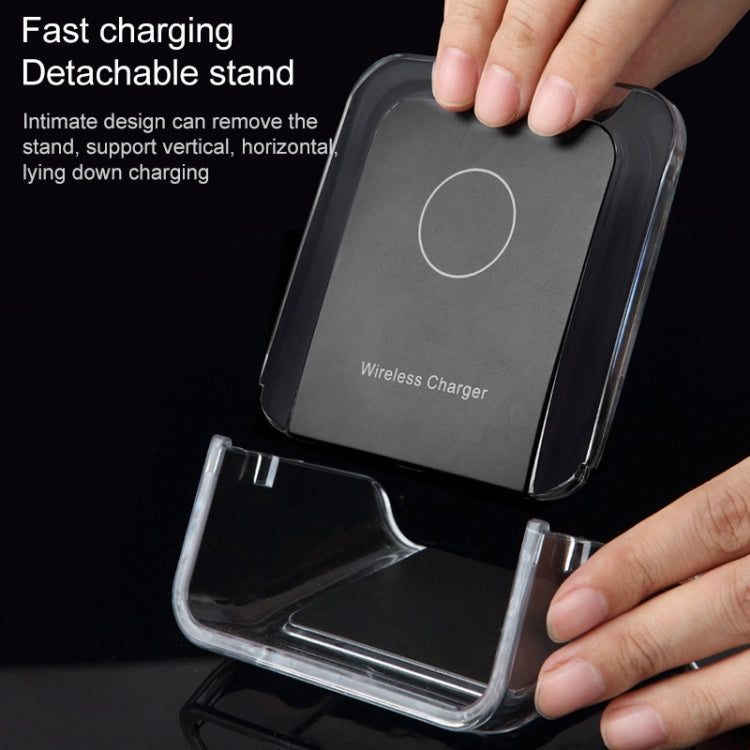 A9191 10W 3 in 1 Multifunctional Vertical Wireless Charger(Black) - Wireless Charger by PMC Jewellery | Online Shopping South Africa | PMC Jewellery | Buy Now Pay Later Mobicred