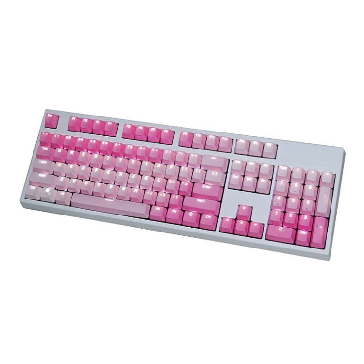 104 Keys Light-transmitting Dip-dyed Keycaps(Valentine's Day) - Other by PMC Jewellery | Online Shopping South Africa | PMC Jewellery | Buy Now Pay Later Mobicred