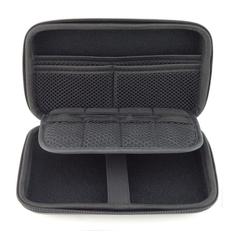 GH1302 EVA Hard Shell Hard Drive Bag Digital Storage Bag(Black) - Hard Drive Bags & Cases by PMC TechLife | Online Shopping South Africa | PMC TechLife | Buy Now Pay Later Mobicred