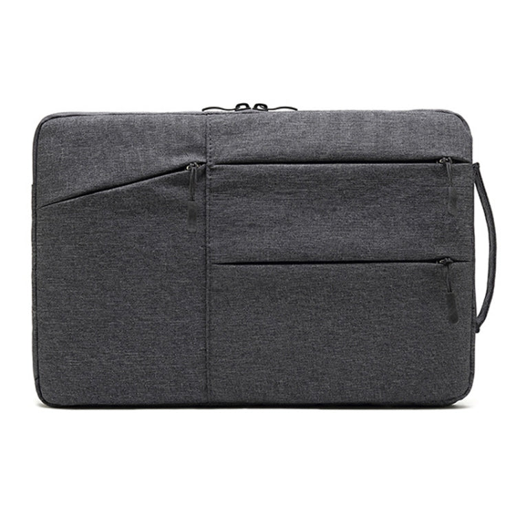 Zipper Type Polyester Business Laptop Liner Bag, Size: 14 Inch(Dark Gray) - 14.1 inch by PMC Jewellery | Online Shopping South Africa | PMC Jewellery | Buy Now Pay Later Mobicred