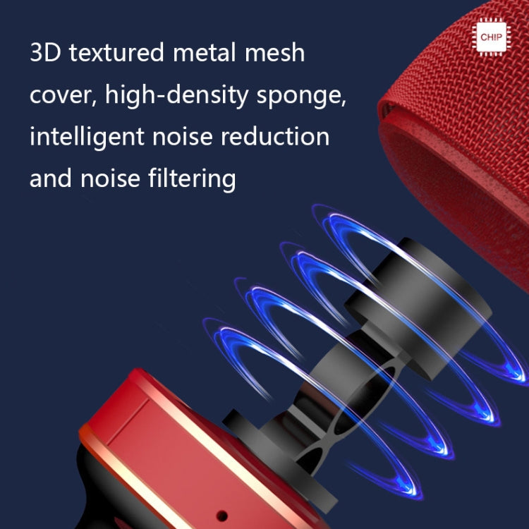 WS898 Live Wireless Bluetooth Microphone with Audio Function(Red) - Microphone by PMC Jewellery | Online Shopping South Africa | PMC Jewellery | Buy Now Pay Later Mobicred