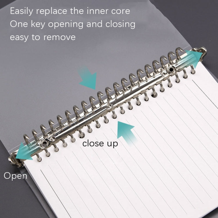 Transparent Matte PP Soft Shell Cover Hand Accountive Page, Style: A5 Mesh Core - free shipping - PMc TechLife - Order now!