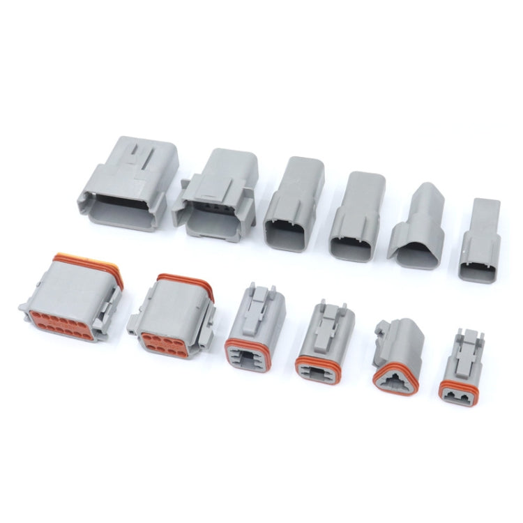 4 PCS DT04-2P / DT06-2S With Copper Car Water-resistant Connector Conductive Connection Terminal - Booster Cable & Clip by PMC TechLife | Online Shopping South Africa | PMC TechLife | Buy Now Pay Later Mobicred