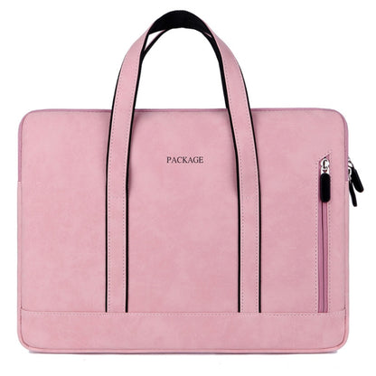 Q5 PU Waterproof and Wear-resistant Laptop Liner Bag, Size: 14 / 14.6 inch(Pink) - 14.1 inch by PMC Jewellery | Online Shopping South Africa | PMC Jewellery | Buy Now Pay Later Mobicred