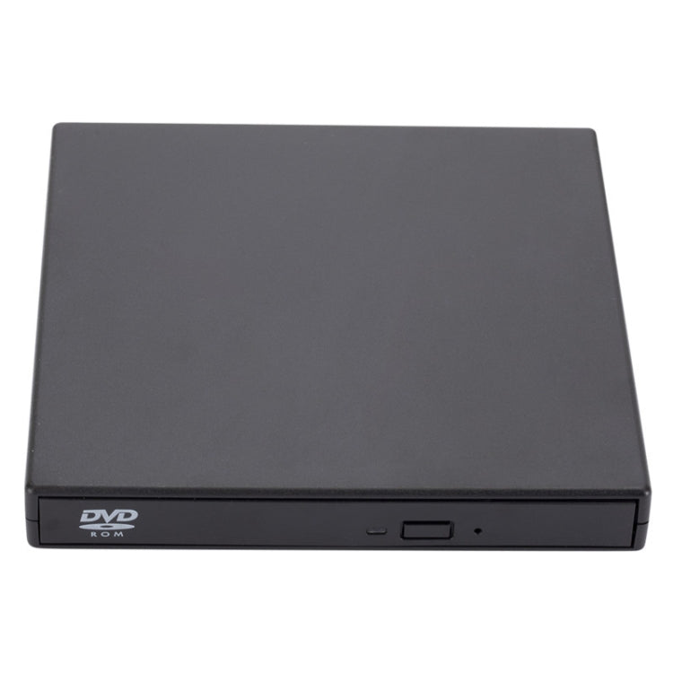 External USB2.0 DVD Optical Drive Notebook Desktop All-In-One CD Burner(Black) - Rewritable Drive by PMC Jewellery | Online Shopping South Africa | PMC Jewellery