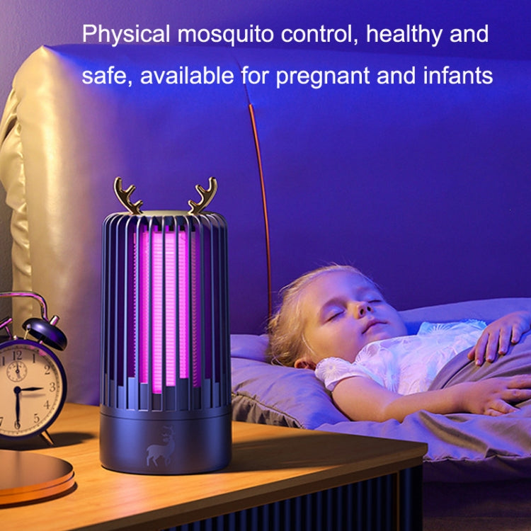 Household Photocatalyst Mosquito Killer Interior USB Mute Shock Mosquito Lamp(Lemon Yellow) - Repellents by PMC Jewellery | Online Shopping South Africa | PMC Jewellery | Buy Now Pay Later Mobicred