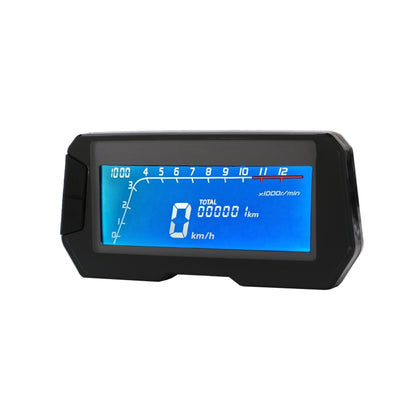 6 Gear Universal Motorcycle LCD Digital Speedometer Odometer - Electrical Instruments by PMC Jewellery | Online Shopping South Africa | PMC Jewellery | Buy Now Pay Later Mobicred