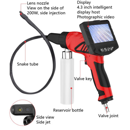 200W HD Visible 4.3-Inch Screen Car Air Conditioning Endoscopic High Pressure Cleaner - Car Washer & Accessories by PMC Jewellery | Online Shopping South Africa | PMC Jewellery | Buy Now Pay Later Mobicred